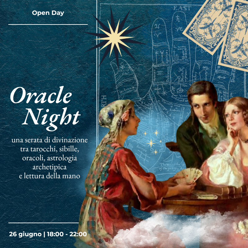 "Oracle Night" una serata di divinazione tra tarocchi, sibille e oracoli