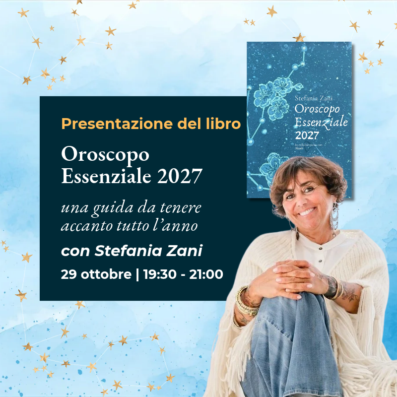 Presentazione "Oroscopo Essenziale 2027" con l'autrice Stefania Zani