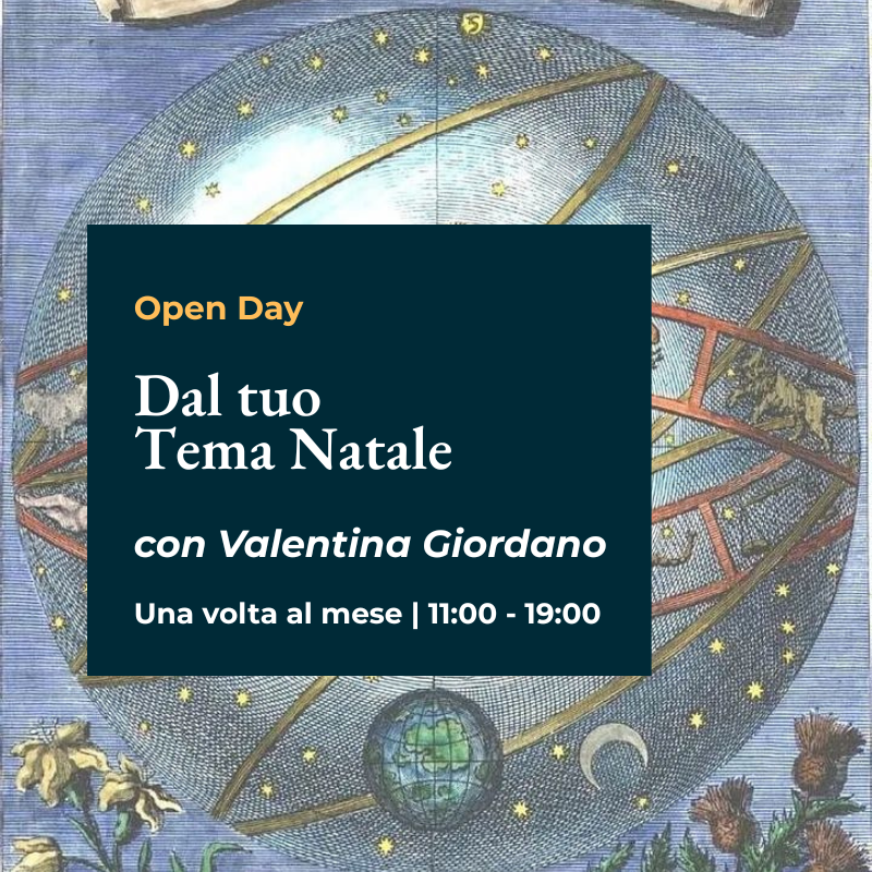 Open Day "Dal tuo Tema Natale" con Valentina Giordano
