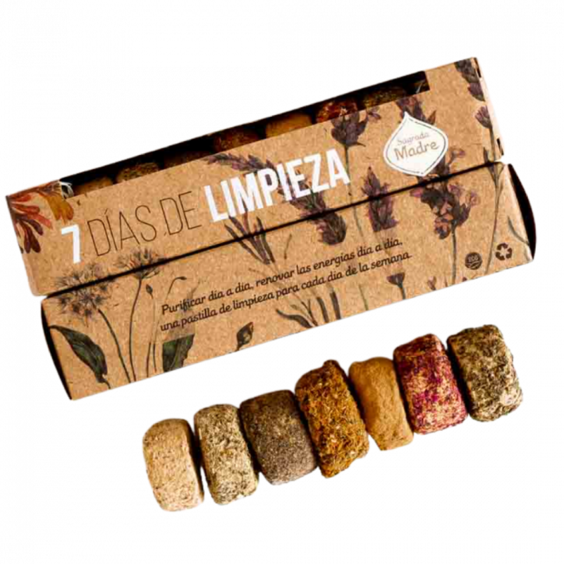 Bombita 7 giorni di purificazione assortiti sagrada madre 7 pz - 44 gr