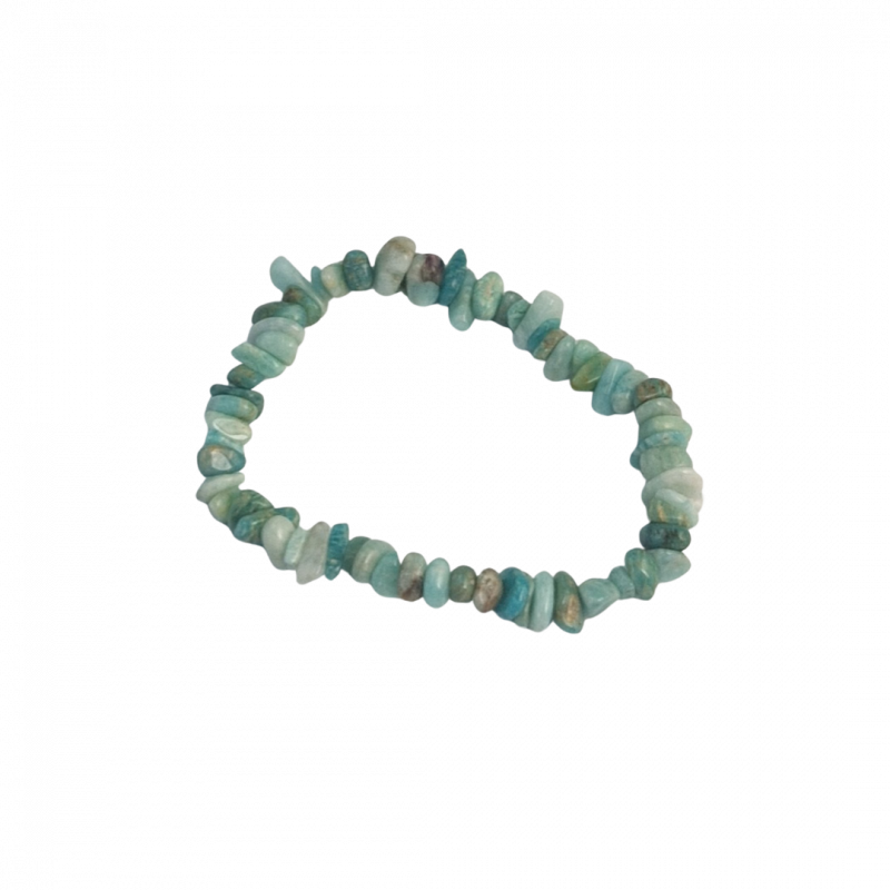 Bracciale scheggia amazzonite in pietra dura