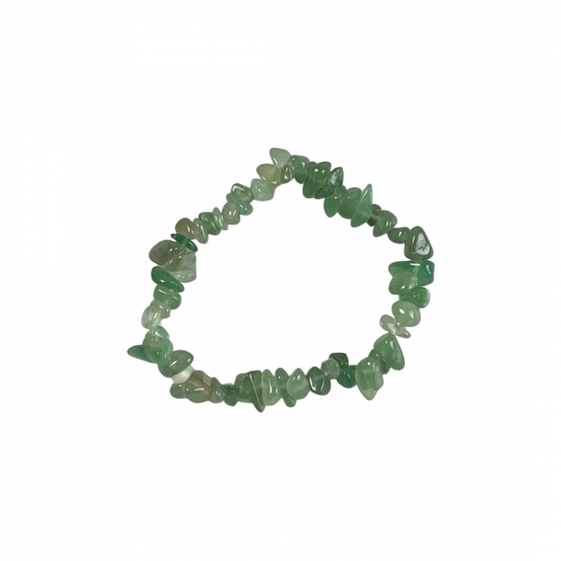 Bracciale scheggia avventurina verde in pietra dura