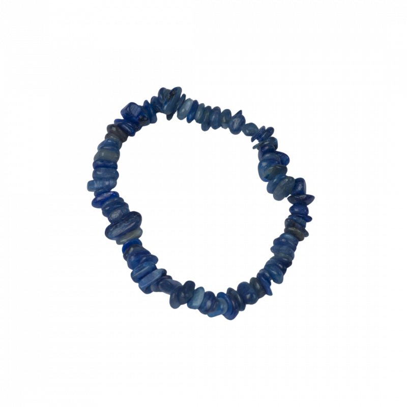 Bracciale scheggia cianite in pietra dura