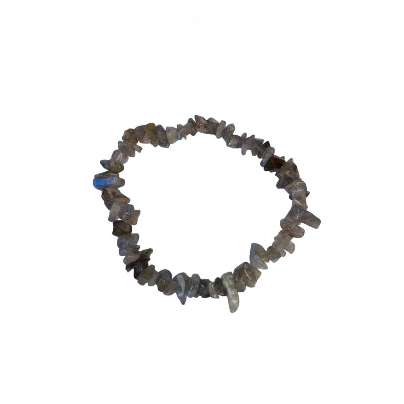 Bracciale scheggia labradorite in pietra dura