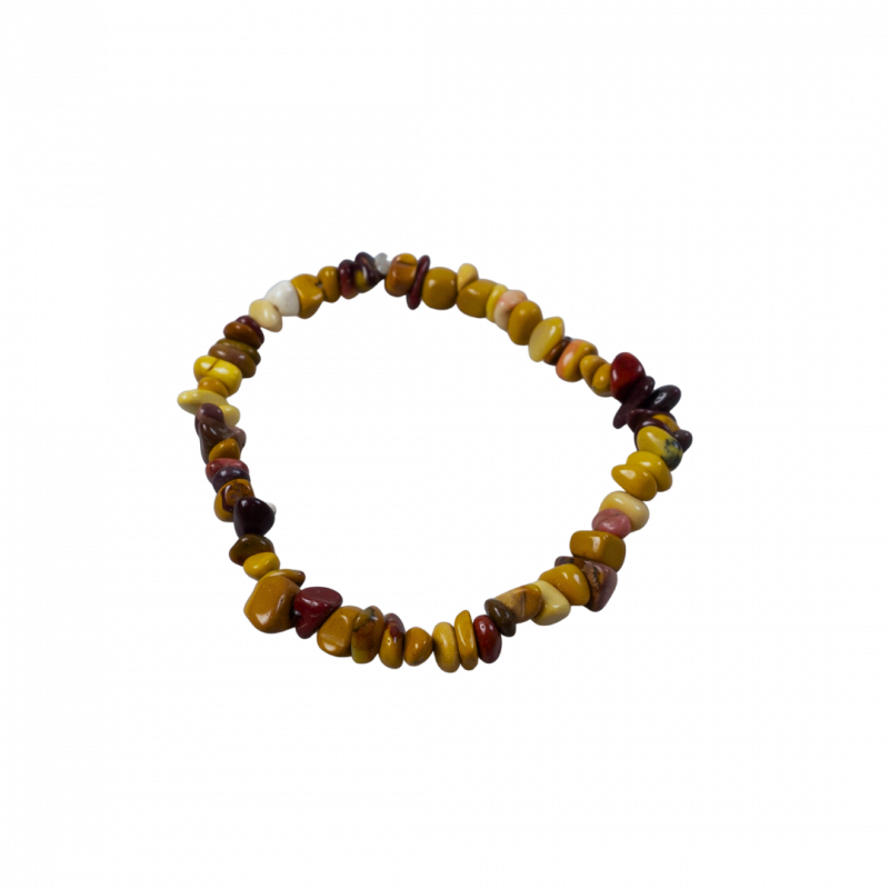 Bracciale scheggia mookaite in pietra dura