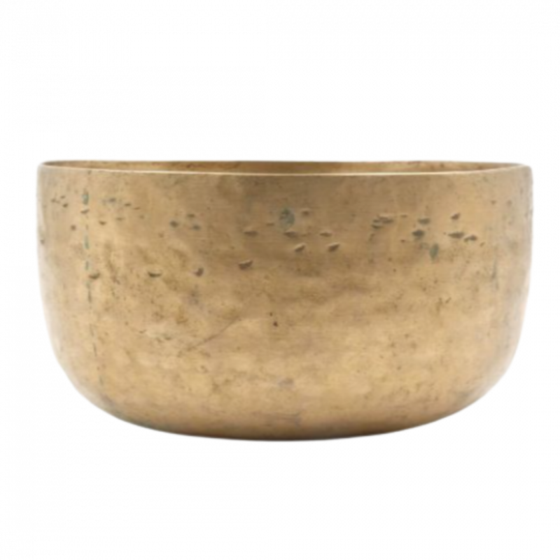 Campana tibetana mantra invecchiata battuta a mano - 800/850 gr