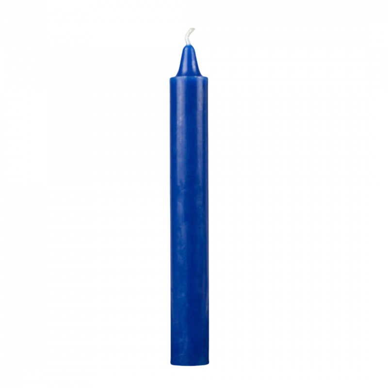 Candela classica blu