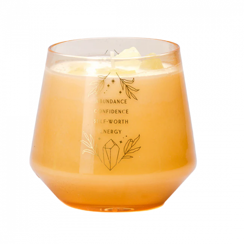 Candela crystal healing citrino