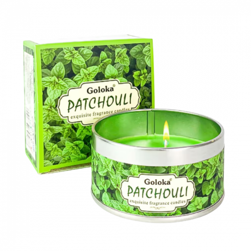 Candela goloka patchouli in cera di soia - 5 h