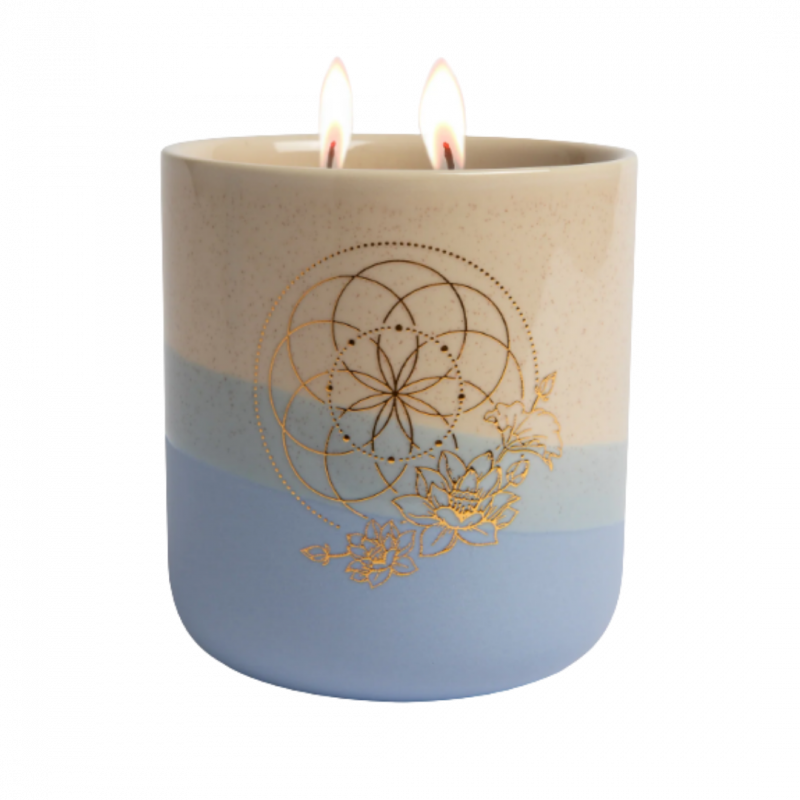 Candela inner world meditation sandalo & frankincense - 45 h