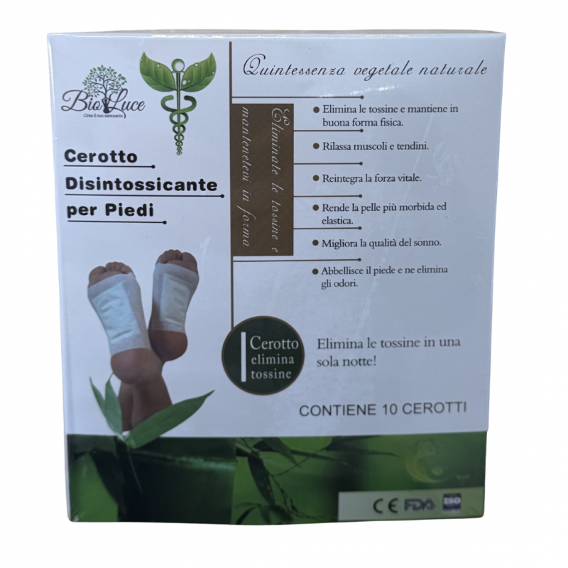 Cerotti detox per i piedi - 10 pz