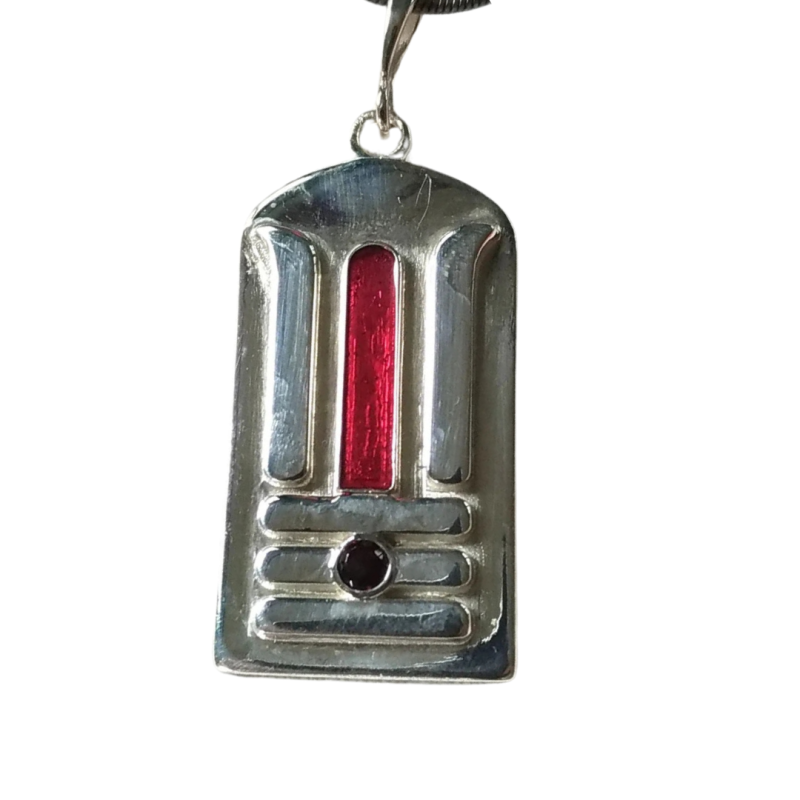 Ciondolo nemam shakti in argento 925