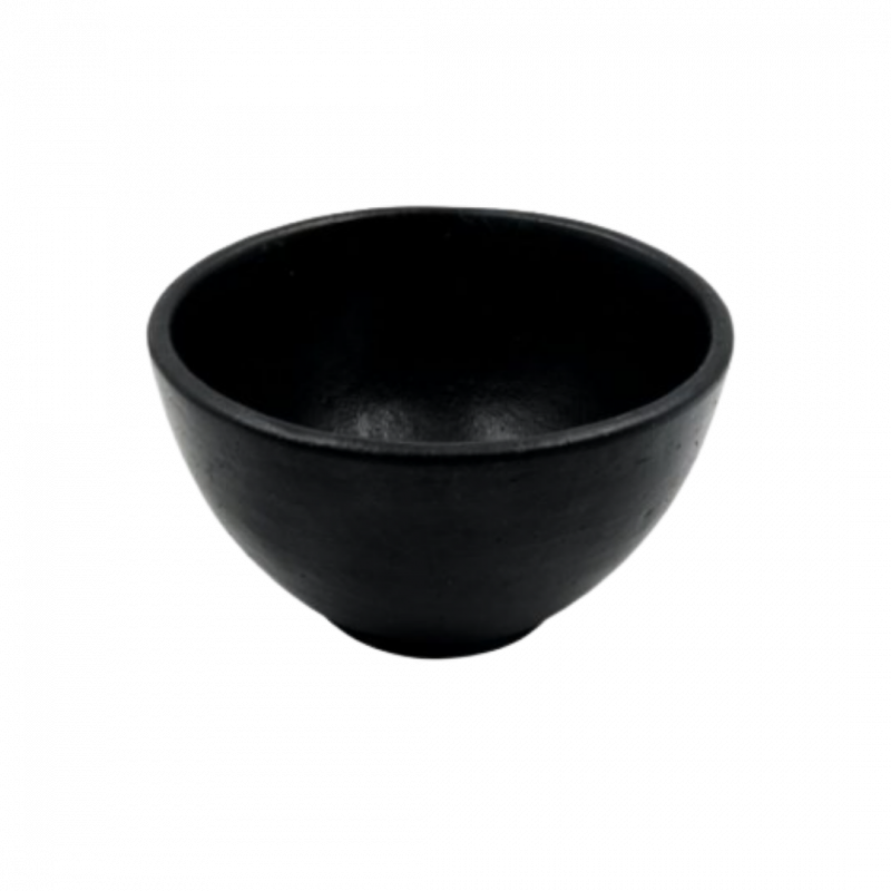 Ciotolina nera in terracotta - 8,5 cm