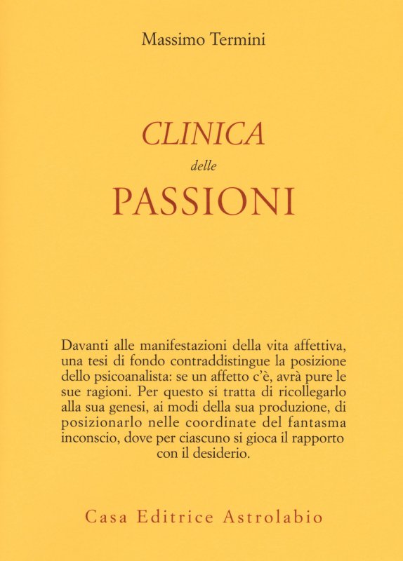 Clinica delle passioni