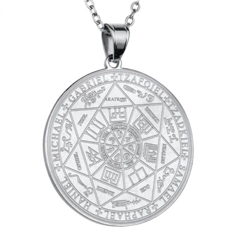 Collana sigillo degli arcangeli - argentato