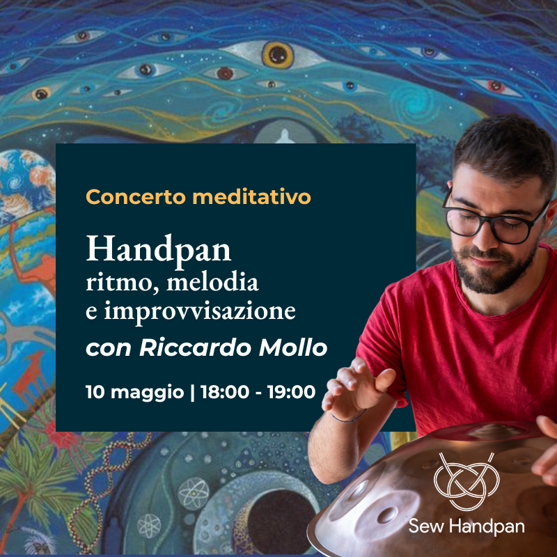 Concerto meditativo di Handpan con Riccardo Mollo
