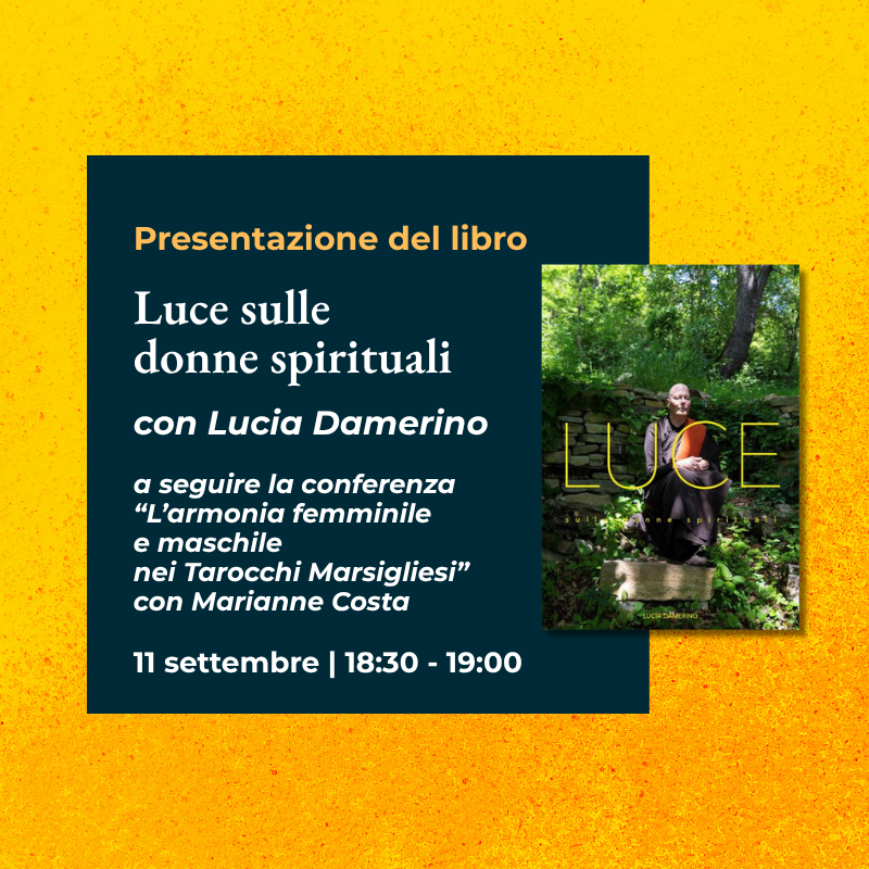 Presentazione del libro "Luce sulle Donne Spirituali" con l'autrice Lucia Damerino