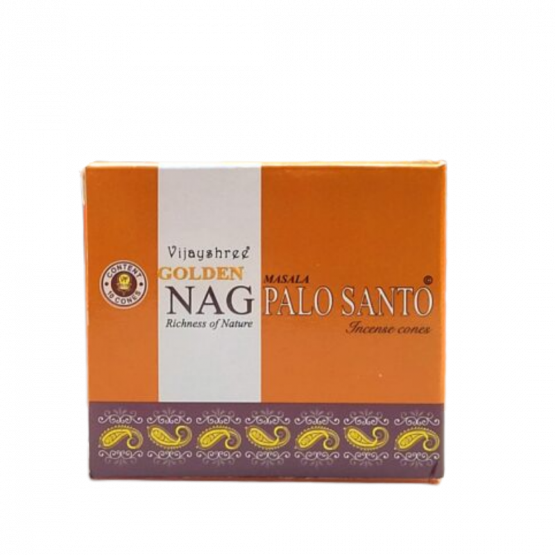 Coni di incenso golden nag palo santo - 20 gr