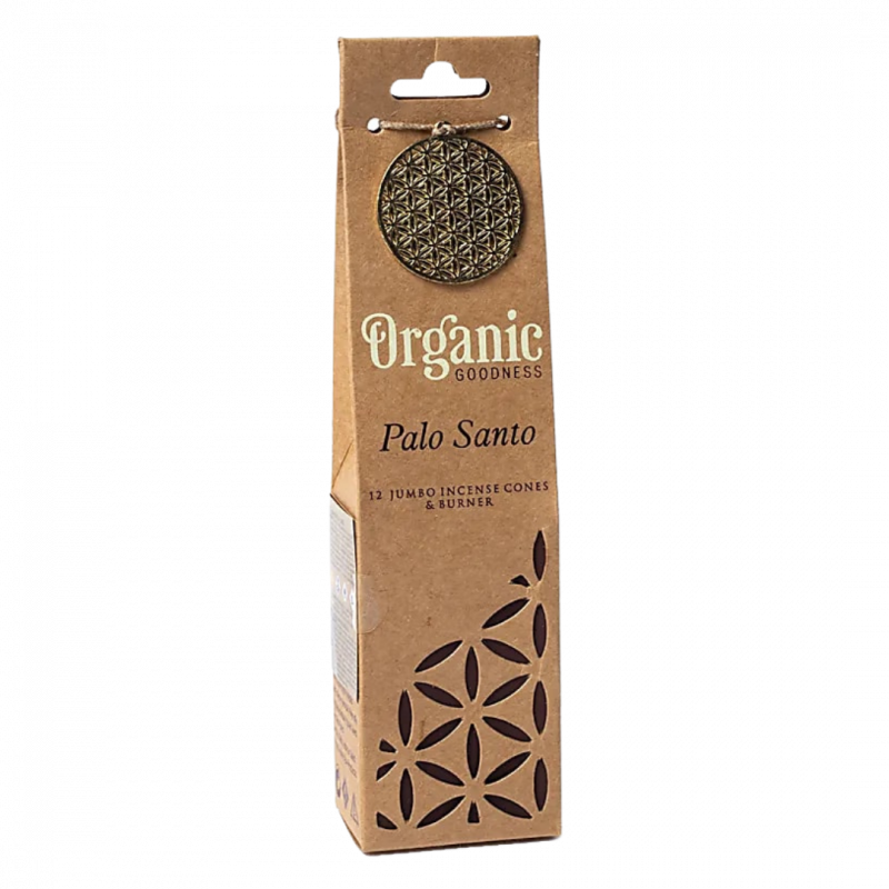 Coni di incenso organic godness palo santo - 72 gr
