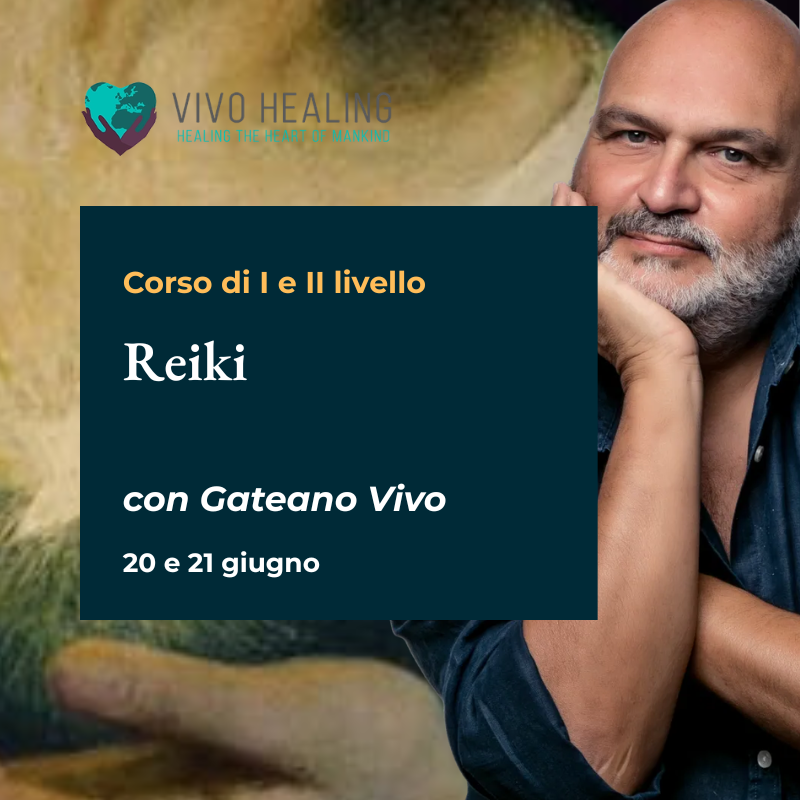 Corso Reiki 1 e 2  livello con Gaetano Vivo