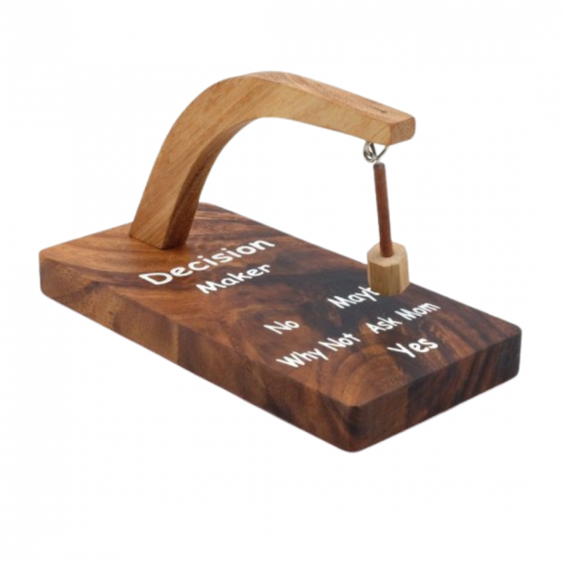 Decision maker gioco in legno e  calamita - si no forse