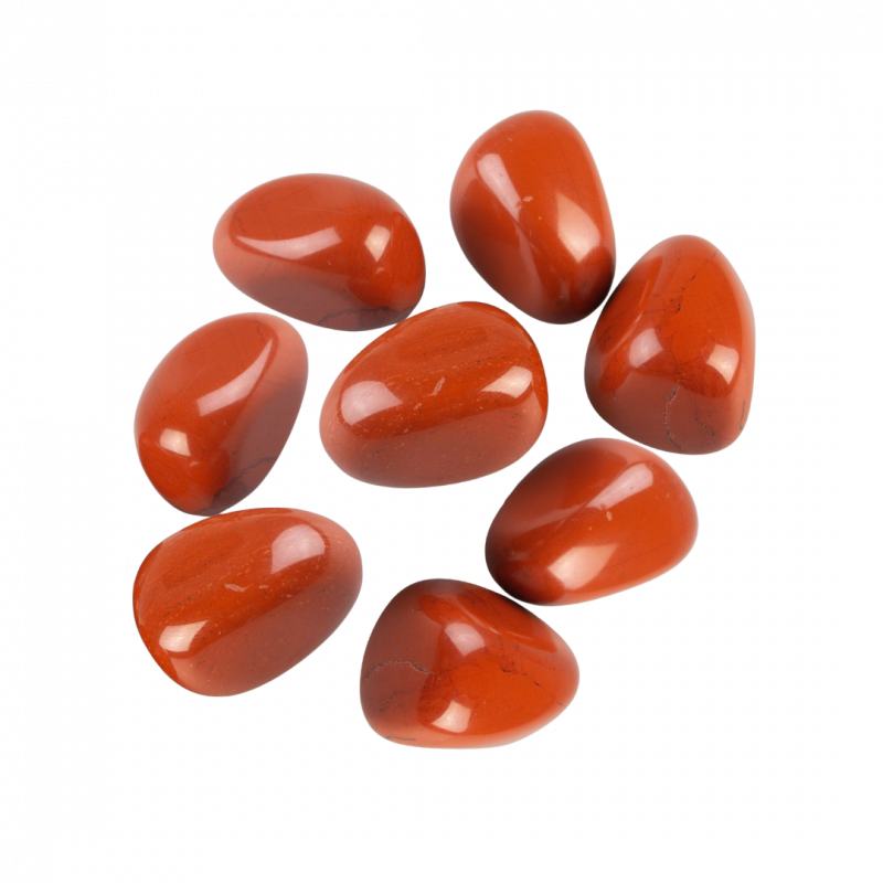 Diaspro rosso burattato