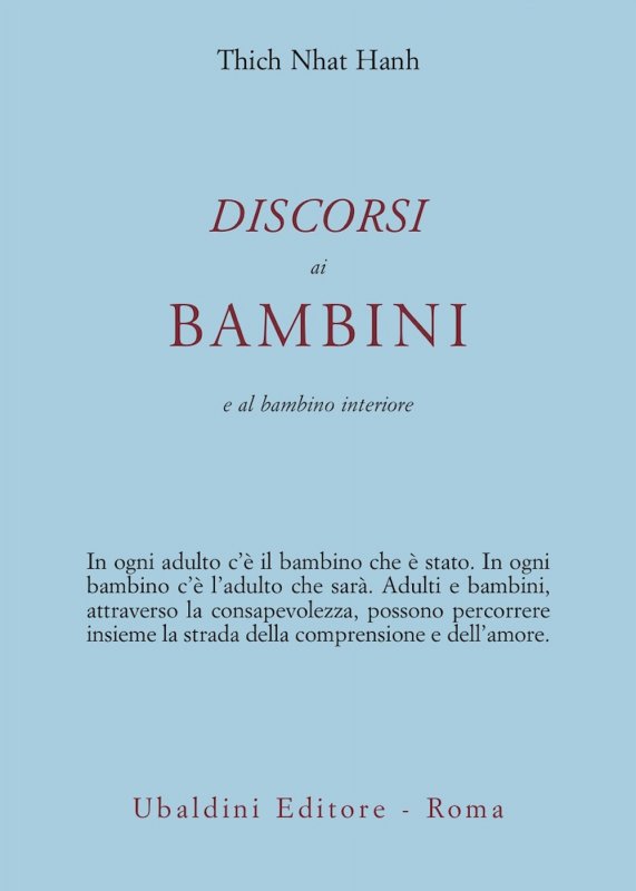 Discorsi ai bambini e al bambino interiore