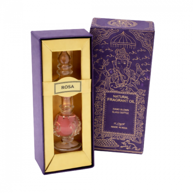 Essenza naturale rosa in ampolla - 5 ml