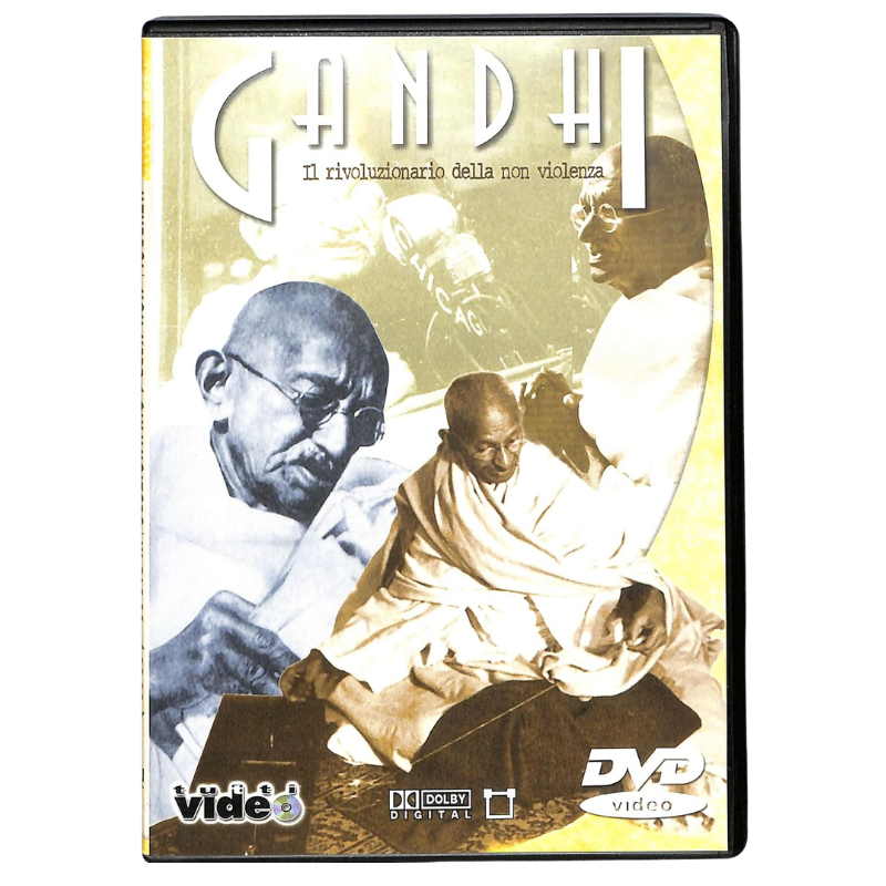 Gandhi il rivoluzionario della non violenza. dvd