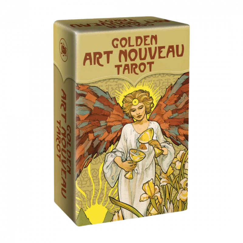 Golden art nouveau. mini tarot. ediz. multilingue