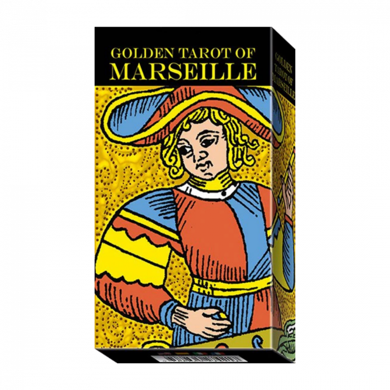 Golden marseille tarot