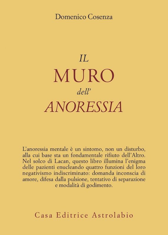 Il muro dell'anoressia mentale