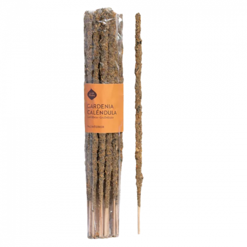 Incenso ahorro gardenia e calendula sagrada madre - 20 sticks