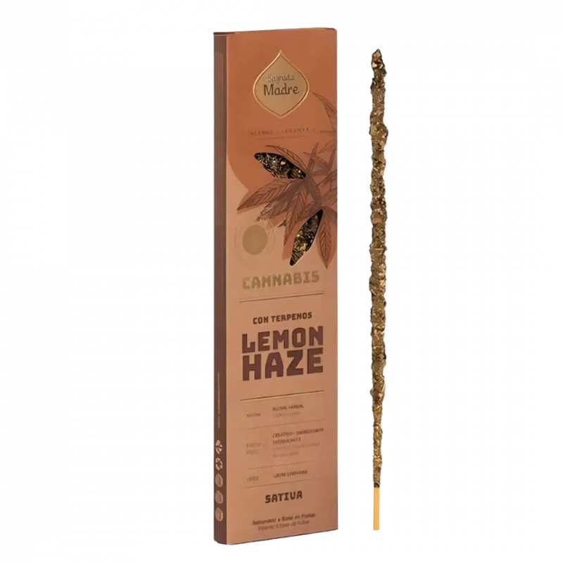 Incenso cannabis lemon haze sagrada madre - 6 sticks