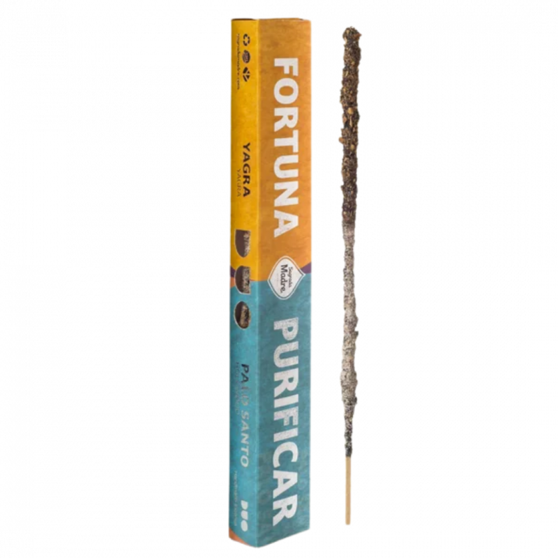 Incenso duo fortuna e purificazione sagrada madre - 6 sticks