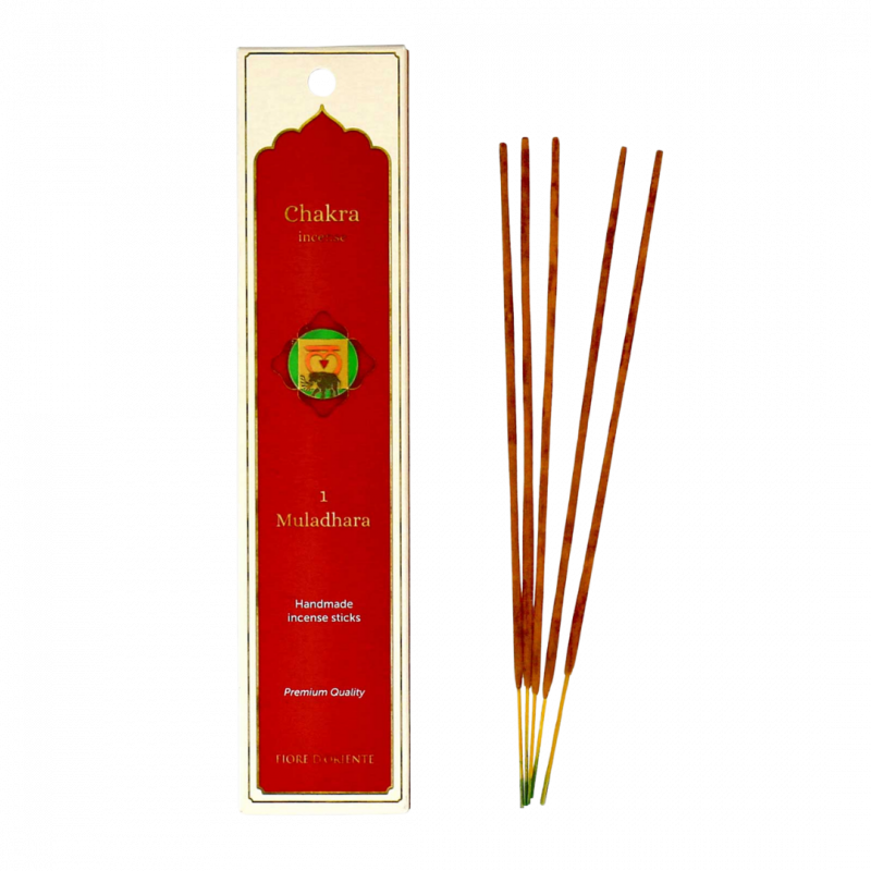 Incenso fiore d'oriente muladhara 1 chakra - 10 stiks