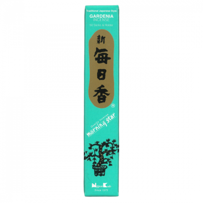 Incenso giapponese morning star gardenia 50 sticks - 20 gr