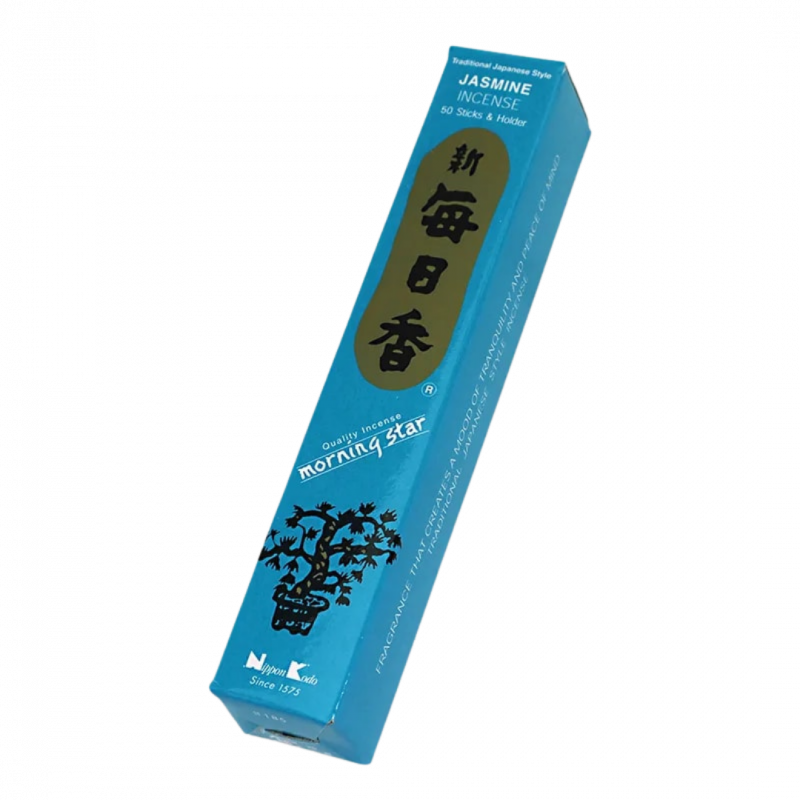 Incenso giapponese morning star gelsomino 50 sticks - 20 gr
