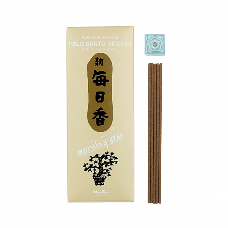 Incenso giapponese morning star palo santo 200 sticks - 70 gr