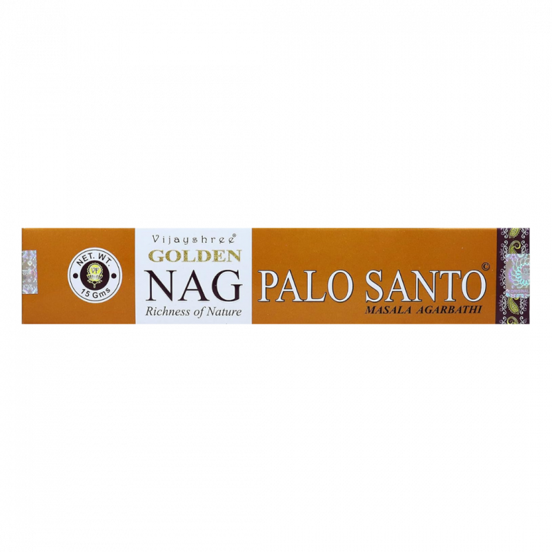 Incenso golden nag palo santo - 15 gr