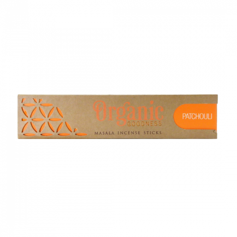 Incenso organic goodness patchouli 14 sticks - 15 gr
