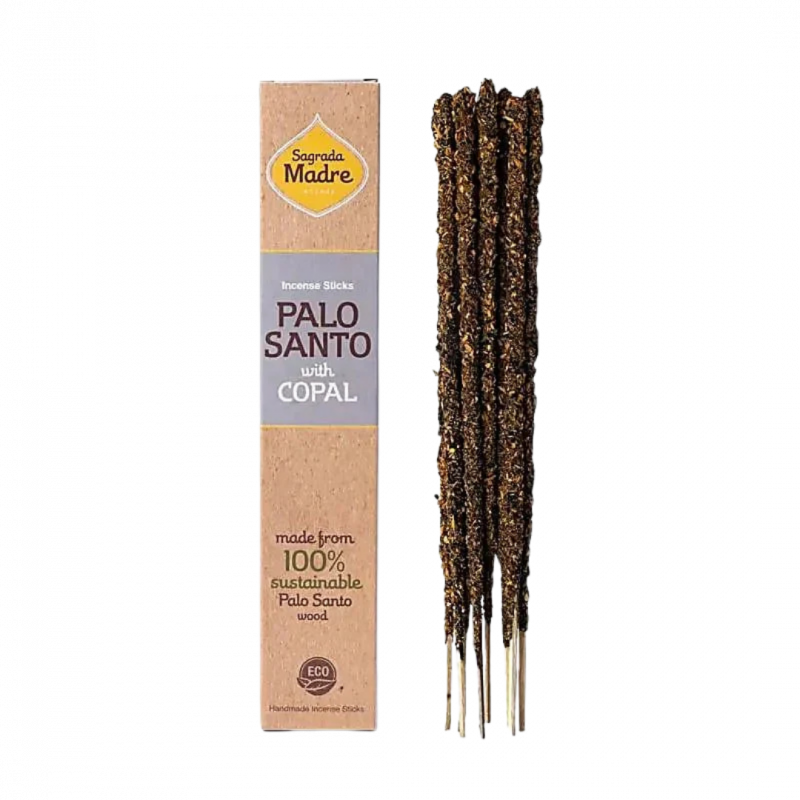 Incenso palo santo con copale sagrada madre