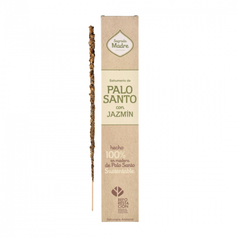Incenso palo santo con gelsomino sagrada madre - 8 sticks
