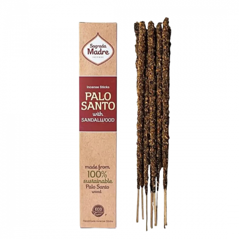 Incenso palo santo sagrada madre - 8 sticks