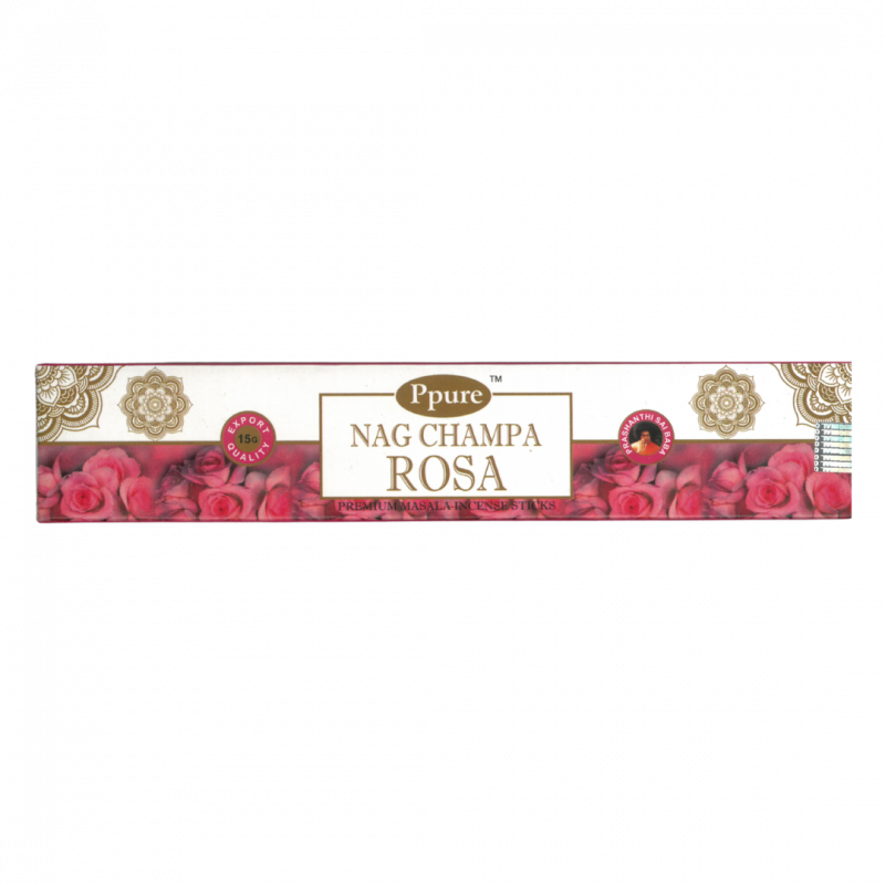 Incenso ppure nag champa rosa - 15 gr