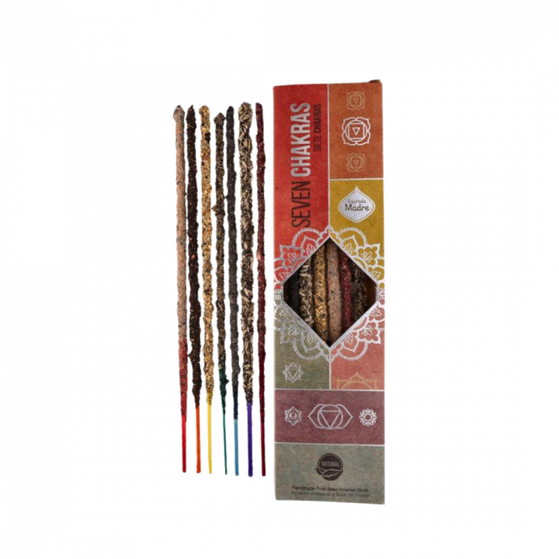 Incenso sette chakra sagrada madre - 7 sticks