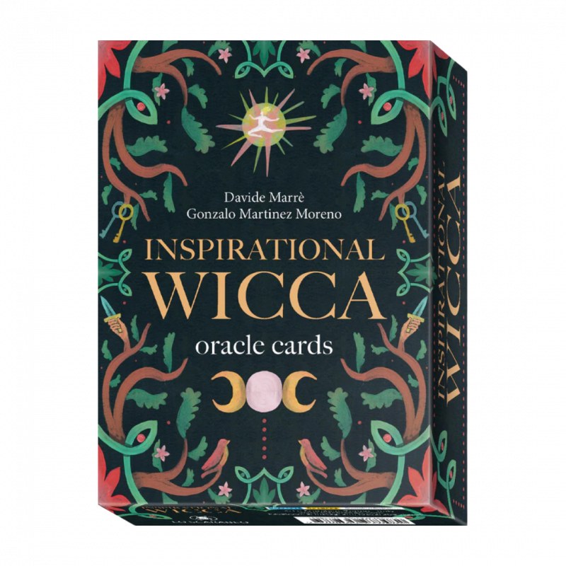 Inspirational wicca oracle cards. con libro