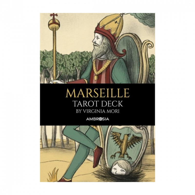 Marseille tarot deck. 78 cards in 4 colours. ediz. deluxe. con guida