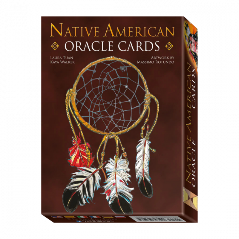 Native American. Oracle cards. Con 33 carte