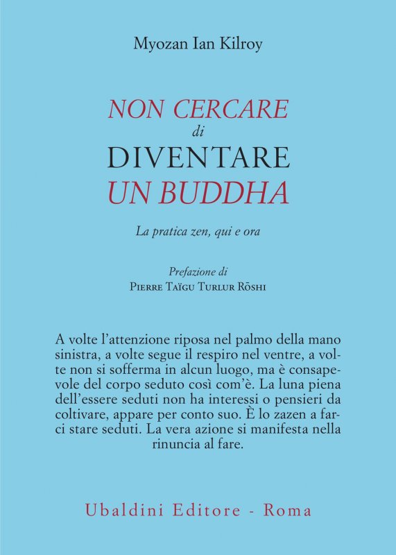 Non cercare di diventare un buddha. La pratica zen, qui e ora